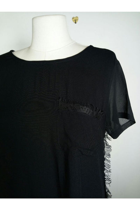 Kadın Siyah Pitti T-Shirt - Givin