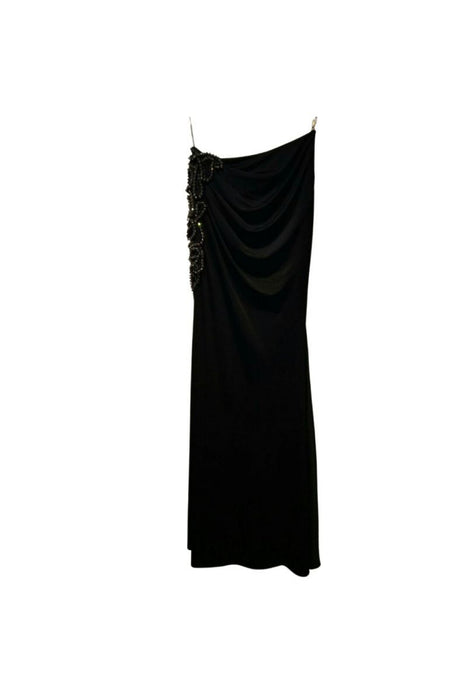 Kadın Siyah Tarık Ediz Abiye Elbise - Givin