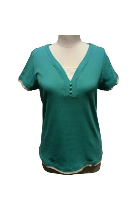 Kadın Yeşil T-Shirt L - Givin