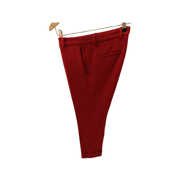 Fey Kırmızı Kadın Pantolon M