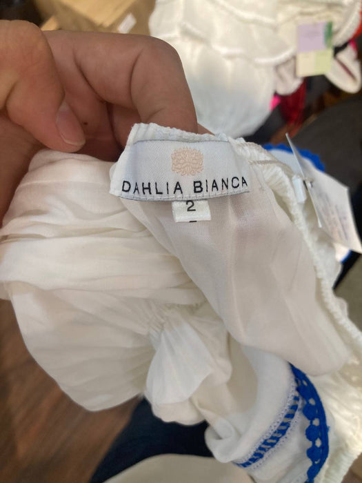 Dahlia Bianca Beyaz Kadın Elbise M - Givin