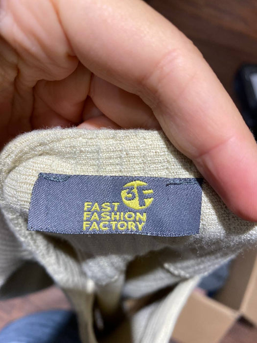 Erkek Fast Fashion Factory Bej Kazak - Givin