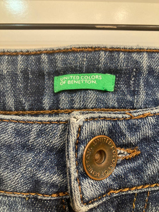 Unıted Colors Of Benetton Mavi Kadın Jean M - Givin