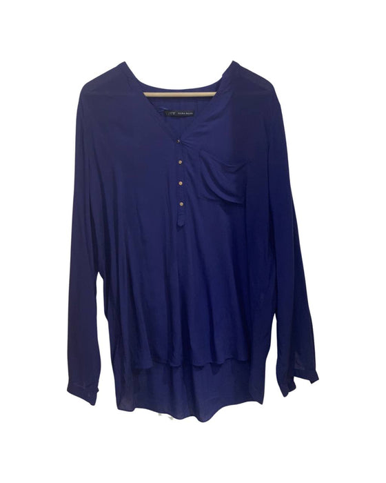 Zara Mor Kadın Gömlek L - Givin