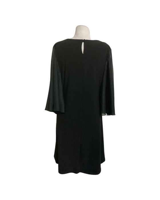 Siyah Kadın Elbise 4XL - Givin