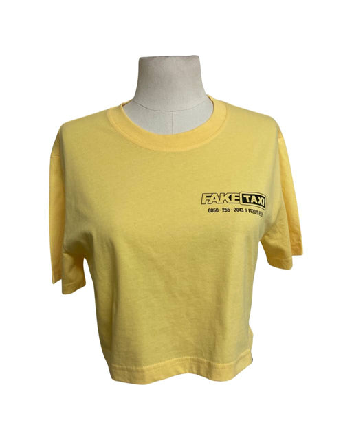 For Fun Sarı Kadın Crop Tshirt S - Givin