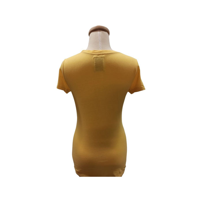 Abercrombie Sarı Kadın T-Shirt M