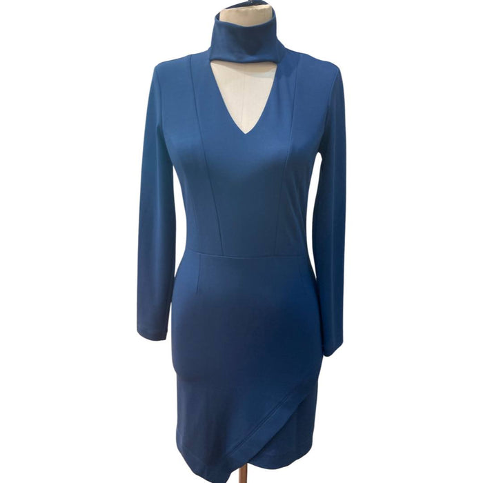 S'Style Mavi Kadın Elbise M - Givin