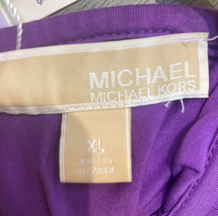 Michael Kors Mor Kadın Bluz XL - Givin