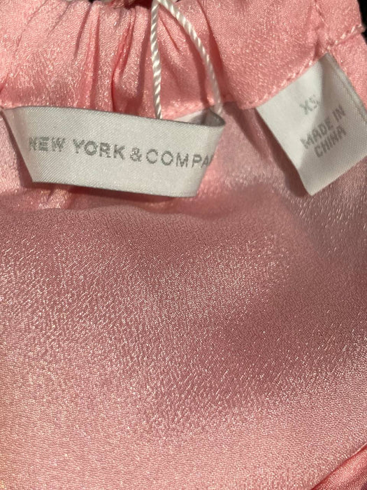 New York&Company Pembe Kadın Bluz XS - Givin