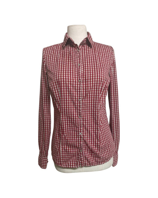 Kırmızı Ekose Kadın Gömlek XL - Givin