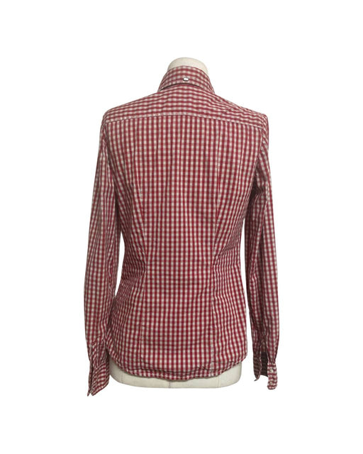 Kırmızı Ekose Kadın Gömlek XL - Givin