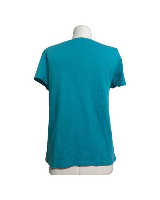 Mavi Yeşil Kadın Tshirt M - Givin