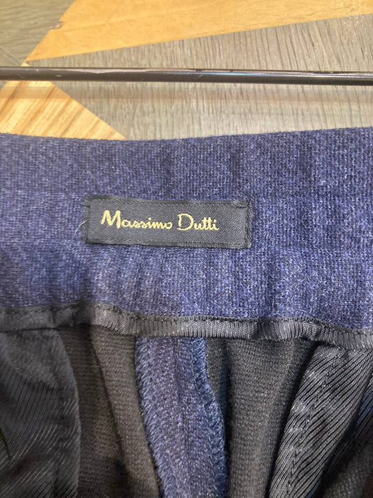 Massimo Dutti Lacivert Pantolon XS - Givin